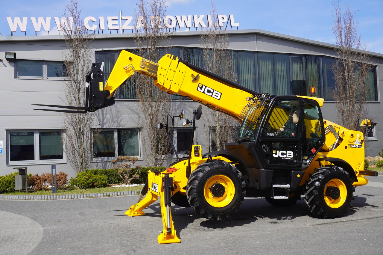 JCB 540-170 Telescopic Loader / 17m / joystick - Телескопический фронтальный погрузчик: фото 4 JCB 540-170 Telescopic Loader / 17m / joystick - Телескопический фронтальный погрузчик: фото 4