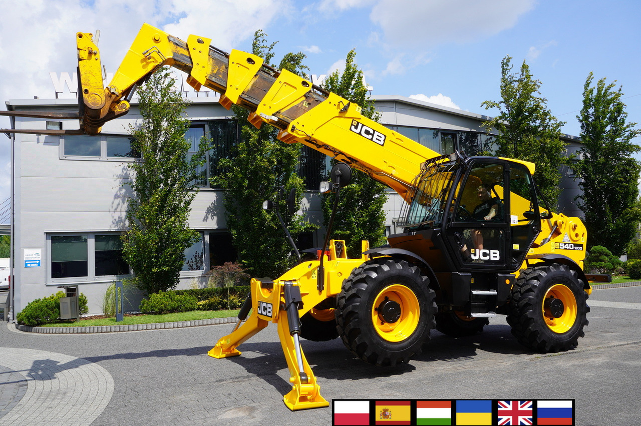 JCB 540-200 Telescopic Loader / 20 m reach / joystick - Телескопический погрузчик: фото 1 JCB 540-200 Telescopic Loader / 20 m reach / joystick - Телескопический погрузчик: фото 1