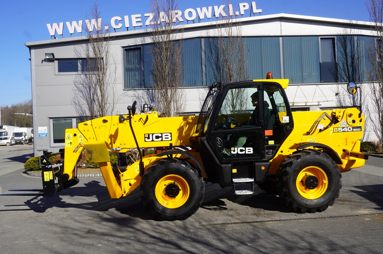 Телескопический фронтальный погрузчик JCB 540-200 Telescopic Loader / 20m / joystick: фото 6