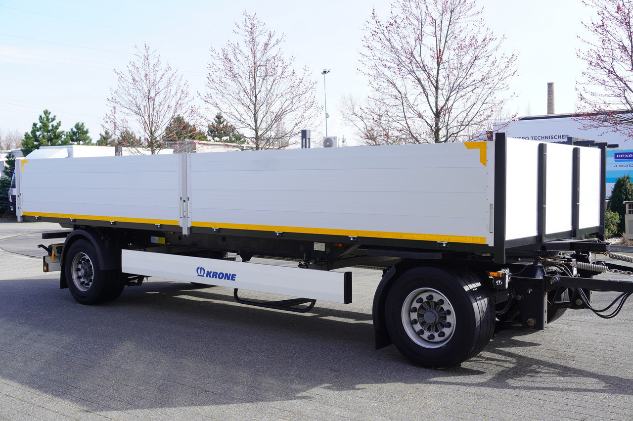 KRONE Construction trailer / Flatbed 18 pallets / NEW year 2024 - Прицеп бортовой/ Платформа: фото 2 KRONE Construction trailer / Flatbed 18 pallets / NEW year 2024 - Прицеп бортовой/ Платформа: фото 2