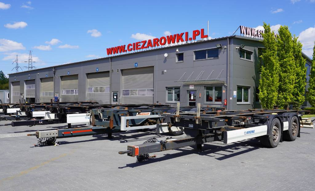 KRONE Trailer Krone BDF / 18 t - Прицеп-контейнеровоз/ Сменный кузов: фото 1 KRONE Trailer Krone BDF / 18 t - Прицеп-контейнеровоз/ Сменный кузов: фото 1