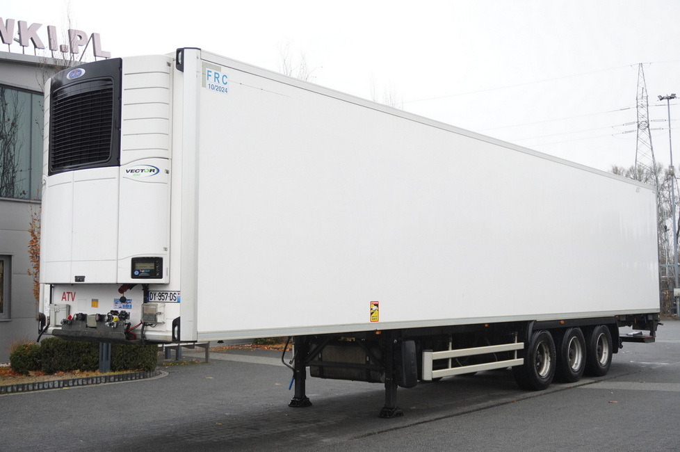 LAMBERET refrigerated semi-trailer / Carrier Vector 1550 unit - Полуприцеп-рефрижератор: фото 2 LAMBERET refrigerated semi-trailer / Carrier Vector 1550 unit - Полуприцеп-рефрижератор: фото 2