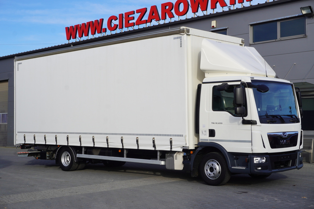 MAN TGL 12.220 / Curtainsider 19 EPAL / 140 tho. km - Тентованный грузовик: фото 2 MAN TGL 12.220 / Curtainsider 19 EPAL / 140 tho. km - Тентованный грузовик: фото 2