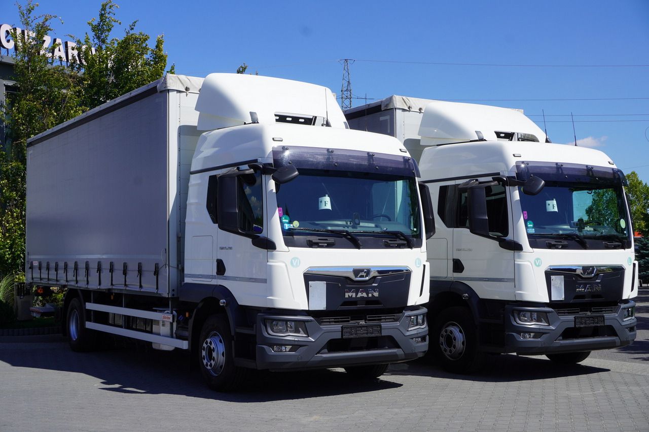 MAN TGM 15.290 Curtainsider / Glob / Manual / 2 beds / 17 EPAL - Тентованный грузовик: фото 1 MAN TGM 15.290 Curtainsider / Glob / Manual / 2 beds / 17 EPAL - Тентованный грузовик: фото 1