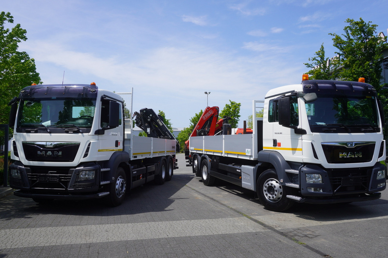 Автоманипулятор MAN TGS 26.360 Flatbed / Fassi F175 7.7 T / steered 3rd axle: фото 30