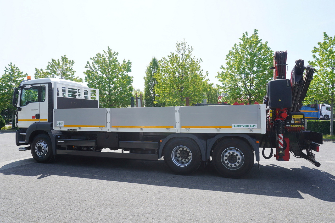 Автоманипулятор MAN TGS 26.360 Flatbed / Fassi F175 7.7 T / steered 3rd axle: фото 7