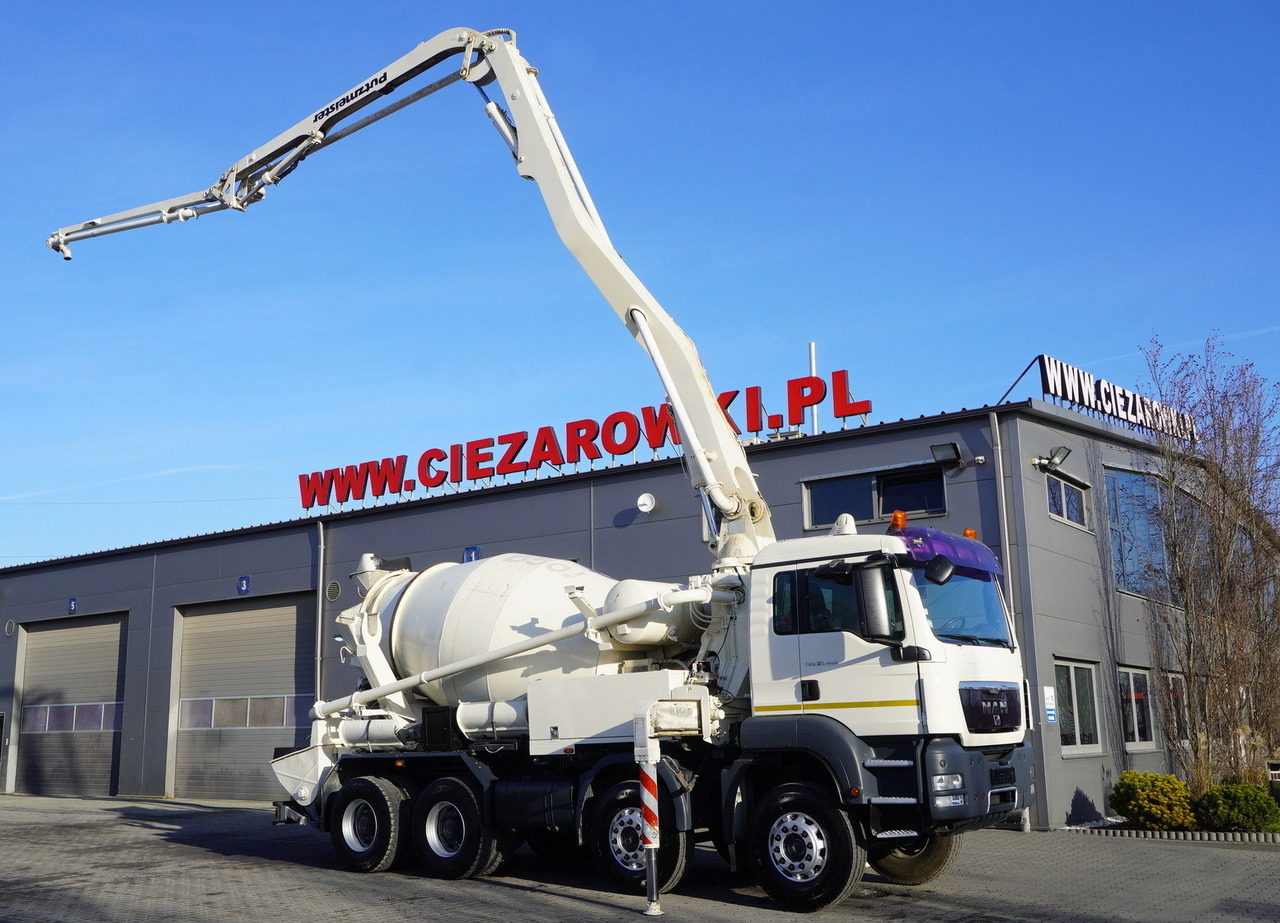 MAN TGS 32.400 8x4 Concrete Mixer Pump truck / 426 MTH !!! / 18 meters - Автобетононасос: фото 1 MAN TGS 32.400 8x4 Concrete Mixer Pump truck / 426 MTH !!! / 18 meters - Автобетононасос: фото 1