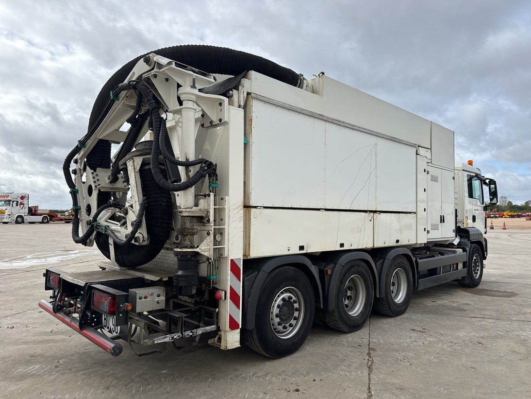 MAN TGS 35.480 8x4 / MTS 4A14T 36.000V vacuum truck / 10 m3 - Ассенизатор: фото 4 MAN TGS 35.480 8x4 / MTS 4A14T 36.000V vacuum truck / 10 m3 - Ассенизатор: фото 4