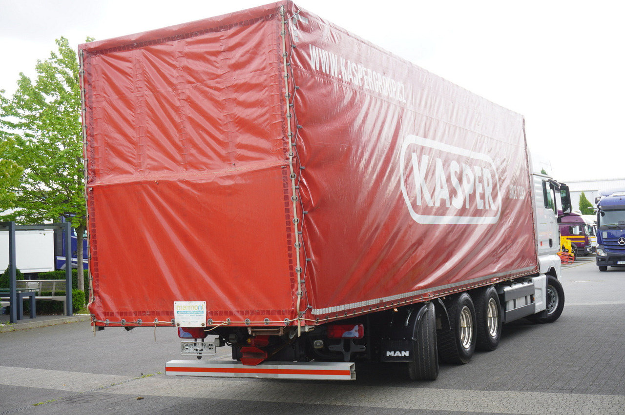 MAN TGX 35.580 E6 8x4 /4 / 23 EPAL tarp superstructure / 4th axle steered - Тентованный грузовик: фото 4 MAN TGX 35.580 E6 8x4 /4 / 23 EPAL tarp superstructure / 4th axle steered - Тентованный грузовик: фото 4
