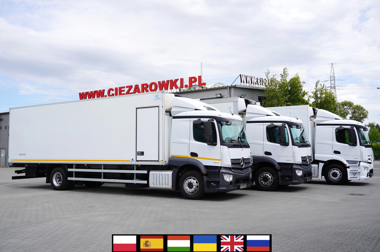 MERCEDES-BENZ Actros 1824 / Refrigerator 22 EPAL / Carrier Supra 1250 / Sleeping cabin / 3 units - Рефрижератор: фото 1 MERCEDES-BENZ Actros 1824 / Refrigerator 22 EPAL / Carrier Supra 1250 / Sleeping cabin / 3 units - Рефрижератор: фото 1