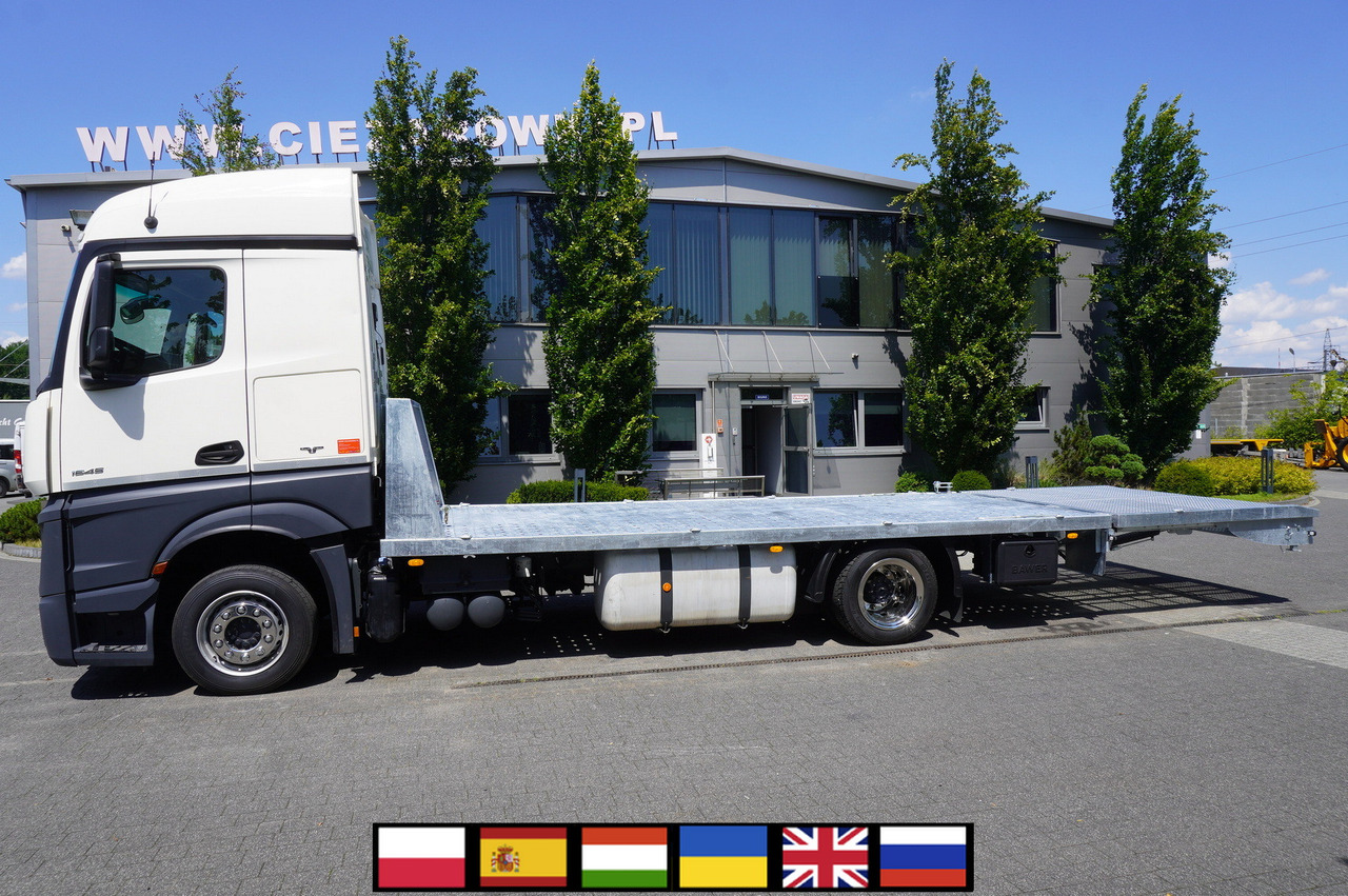 MERCEDES-BENZ Actros 1845 4×2 E6 / NEW tow truck platform 8.3 m / Sleeper cab - Автовоз: фото 1 MERCEDES-BENZ Actros 1845 4×2 E6 / NEW tow truck platform 8.3 m / Sleeper cab - Автовоз: фото 1