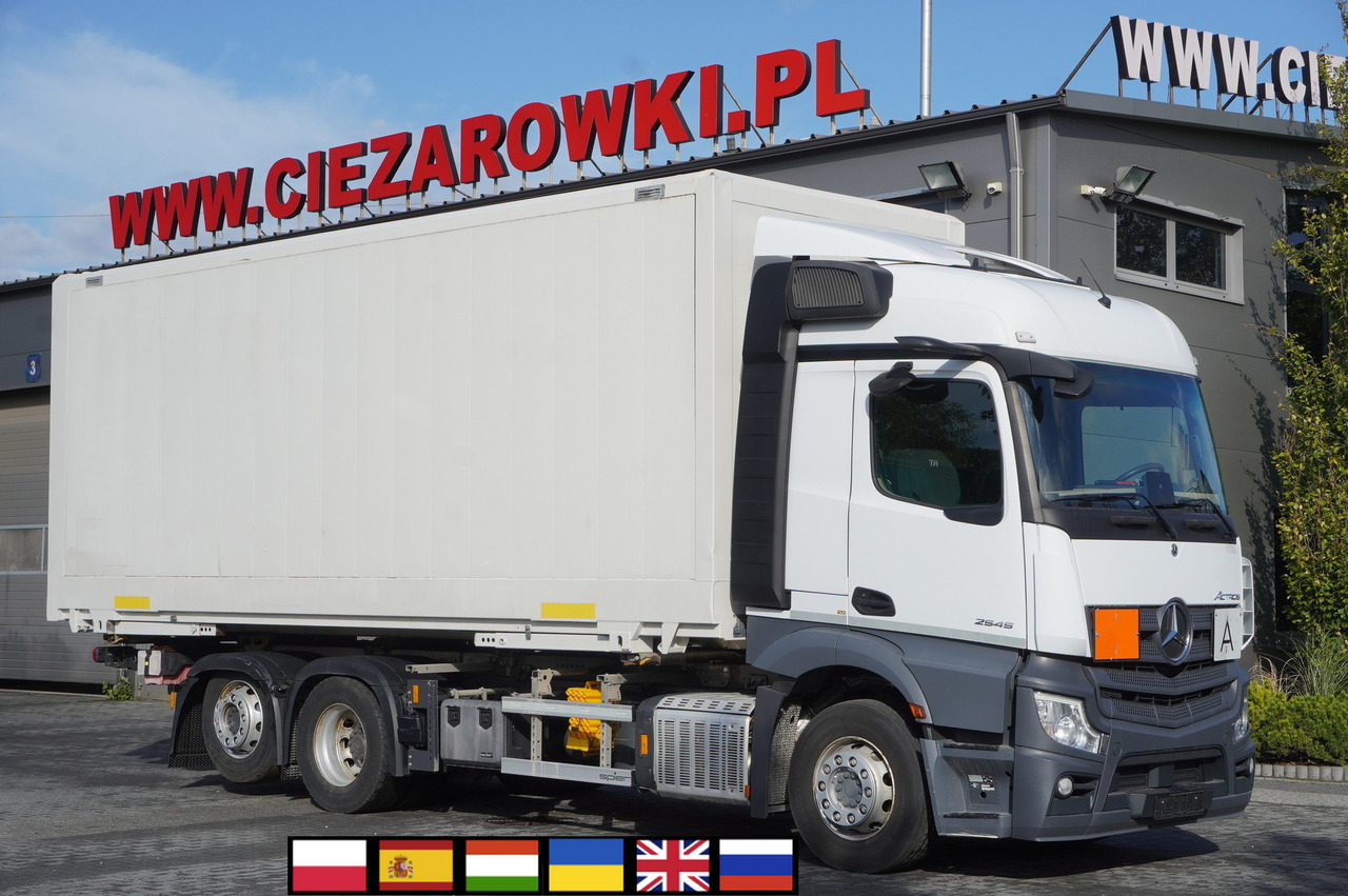 MERCEDES-BENZ Actros 2545 MP5 / KRONE 18 EPAL box body / ADR AT - Грузовик с закрытым кузовом: фото 1 MERCEDES-BENZ Actros 2545 MP5 / KRONE 18 EPAL box body / ADR AT - Грузовик с закрытым кузовом: фото 1