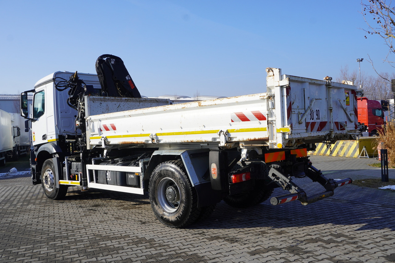 MERCEDES-BENZ Arocs 1833 / 87,000 km!!! / Hds HIAB X-DUO 128 B-2 / three-sided tipper - Автоманипулятор, Автоманипулятор: фото 5 MERCEDES-BENZ Arocs 1833 / 87,000 km!!! / Hds HIAB X-DUO 128 B-2 / three-sided tipper - Автоманипулятор, Автоманипулятор: фото 5