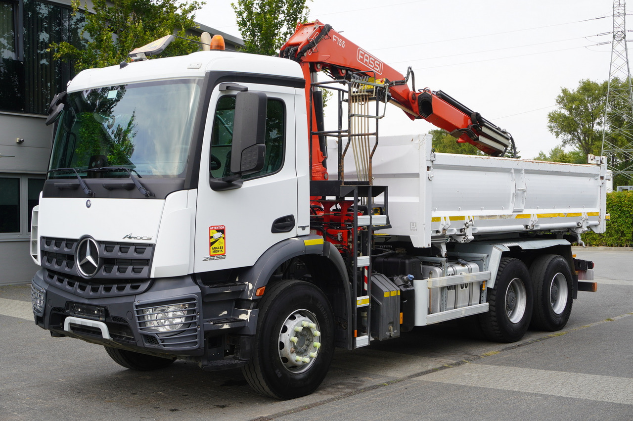 MERCEDES-BENZ Arocs 2636 / 6x4 / HDS Fassi / 3-Way Tipper / Bortmatic - Автоманипулятор: фото 4 MERCEDES-BENZ Arocs 2636 / 6x4 / HDS Fassi / 3-Way Tipper / Bortmatic - Автоманипулятор: фото 4