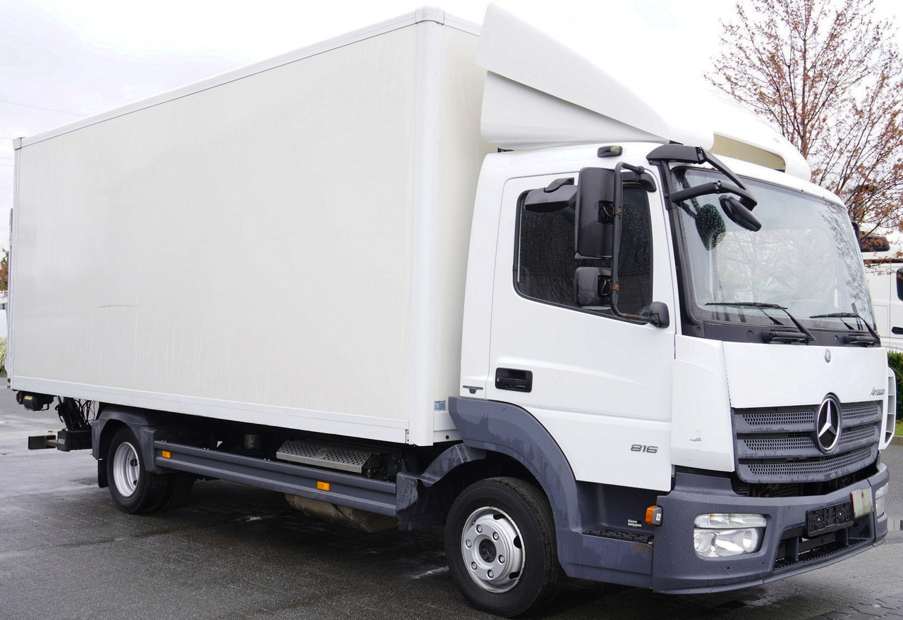 MERCEDES-BENZ Atego 816 E6 4x2 / container / 15 pallets - Грузовик с закрытым кузовом: фото 1 MERCEDES-BENZ Atego 816 E6 4x2 / container / 15 pallets - Грузовик с закрытым кузовом: фото 1