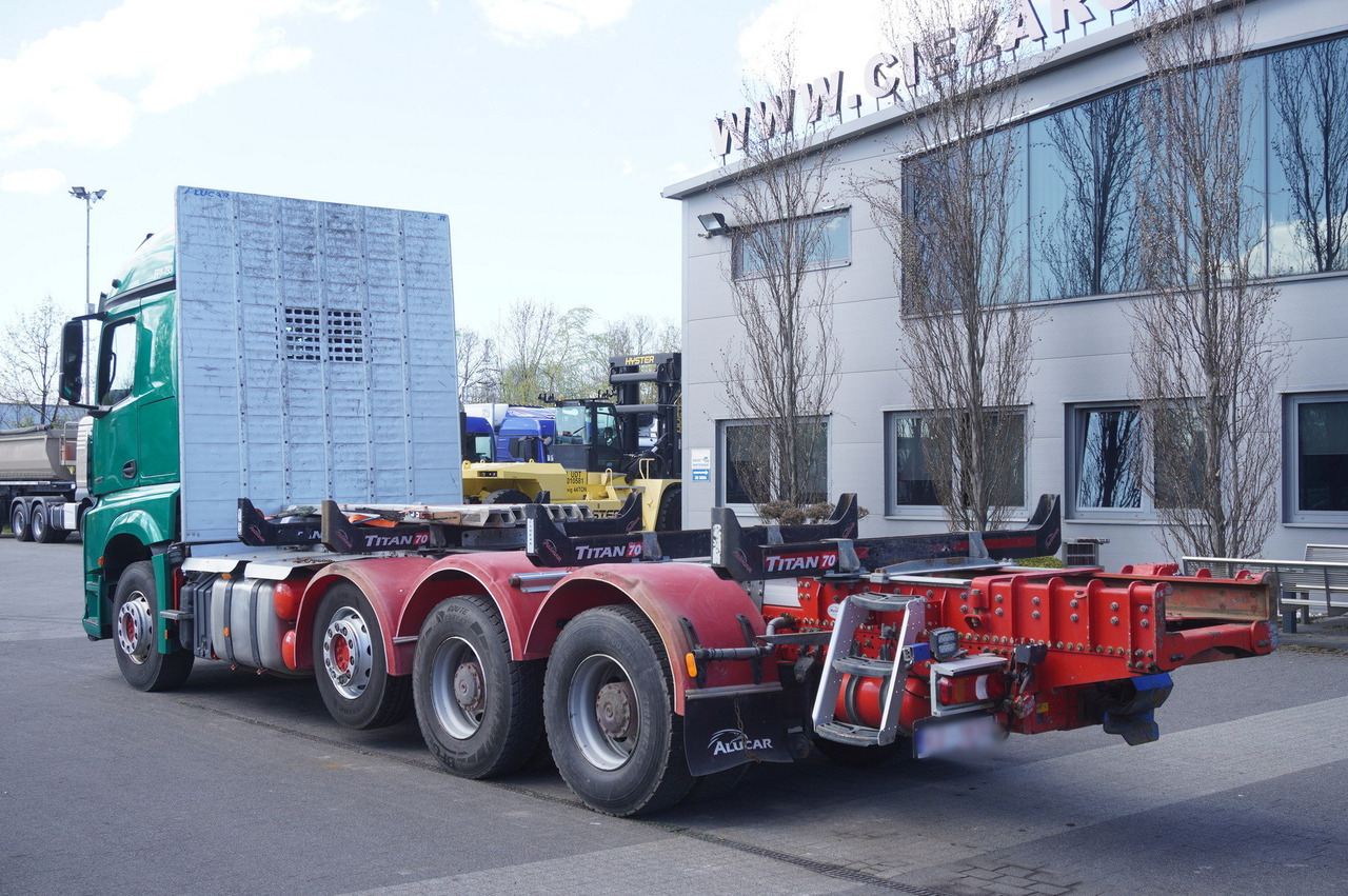 Mercedes-Benz Arocs 3563 8 × 4 / 630 HP / steered axle / Logging superstructure - Автоманипулятор: фото 5 Mercedes-Benz Arocs 3563 8 × 4 / 630 HP / steered axle / Logging superstructure - Автоманипулятор: фото 5