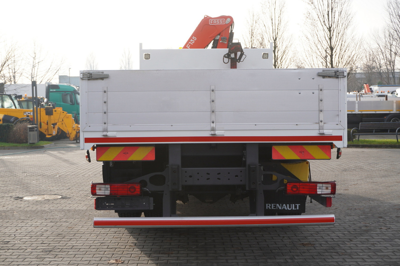 RENAULT C280 DTI 8 / FASSI crane 5.6 T / range 8 m / Flatbed 15 EPAL - Грузовик бортовой/ Платформа, Автоманипулятор: фото 4 RENAULT C280 DTI 8 / FASSI crane 5.6 T / range 8 m / Flatbed 15 EPAL - Грузовик бортовой/ Платформа, Автоманипулятор: фото 4