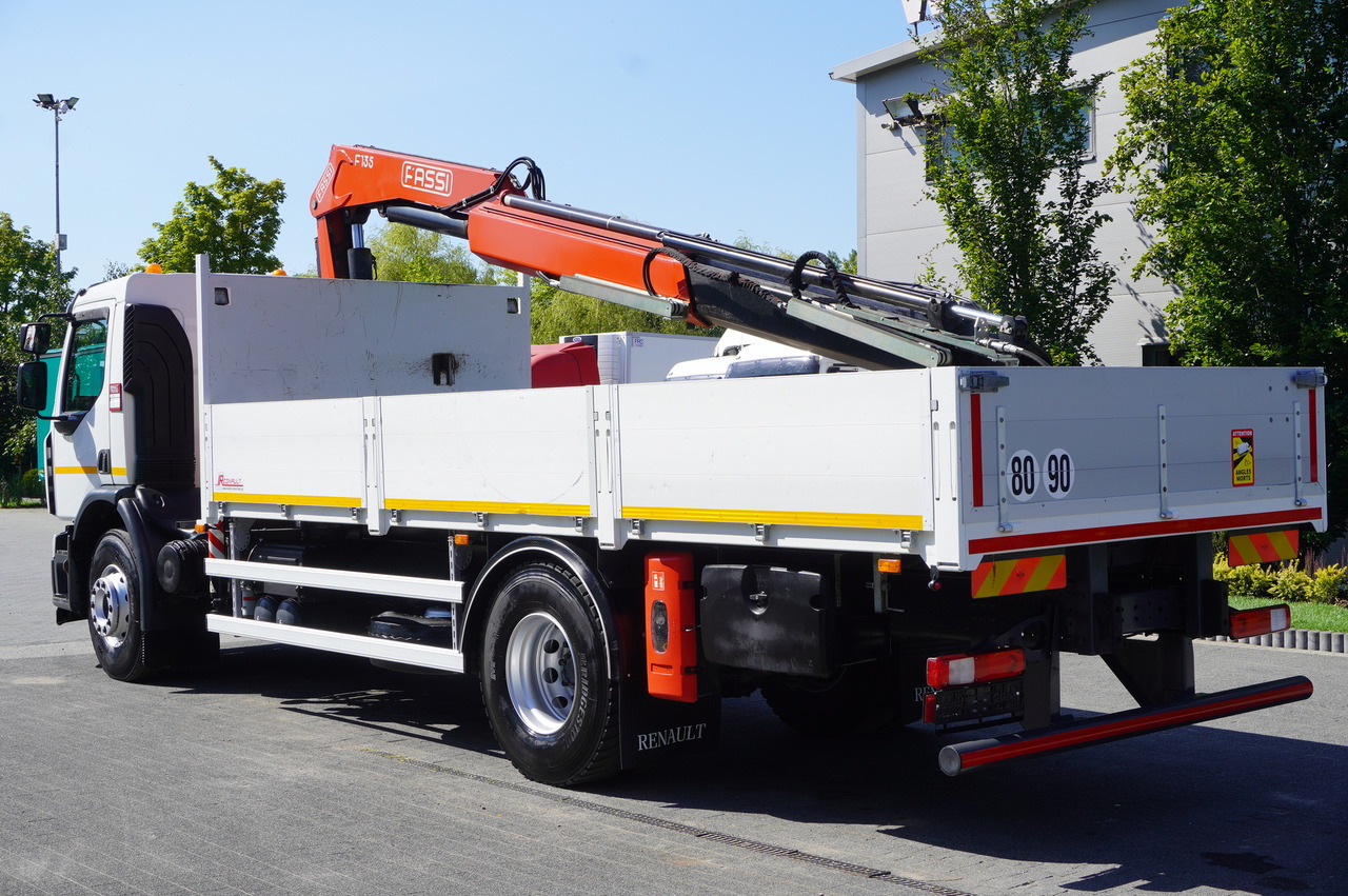 RENAULT C280 DTI 8 / FASSI crane 5.6 T / range 8 m / Flatbed 15 EPAL - Грузовик бортовой/ Платформа, Автоманипулятор: фото 2 RENAULT C280 DTI 8 / FASSI crane 5.6 T / range 8 m / Flatbed 15 EPAL - Грузовик бортовой/ Платформа, Автоманипулятор: фото 2