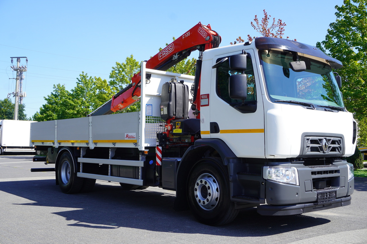 RENAULT C280 DTI 8 / FASSI crane 5.6 T / range 8 m / Flatbed 15 EPAL - Грузовик бортовой/ Платформа, Автоманипулятор: фото 5 RENAULT C280 DTI 8 / FASSI crane 5.6 T / range 8 m / Flatbed 15 EPAL - Грузовик бортовой/ Платформа, Автоманипулятор: фото 5