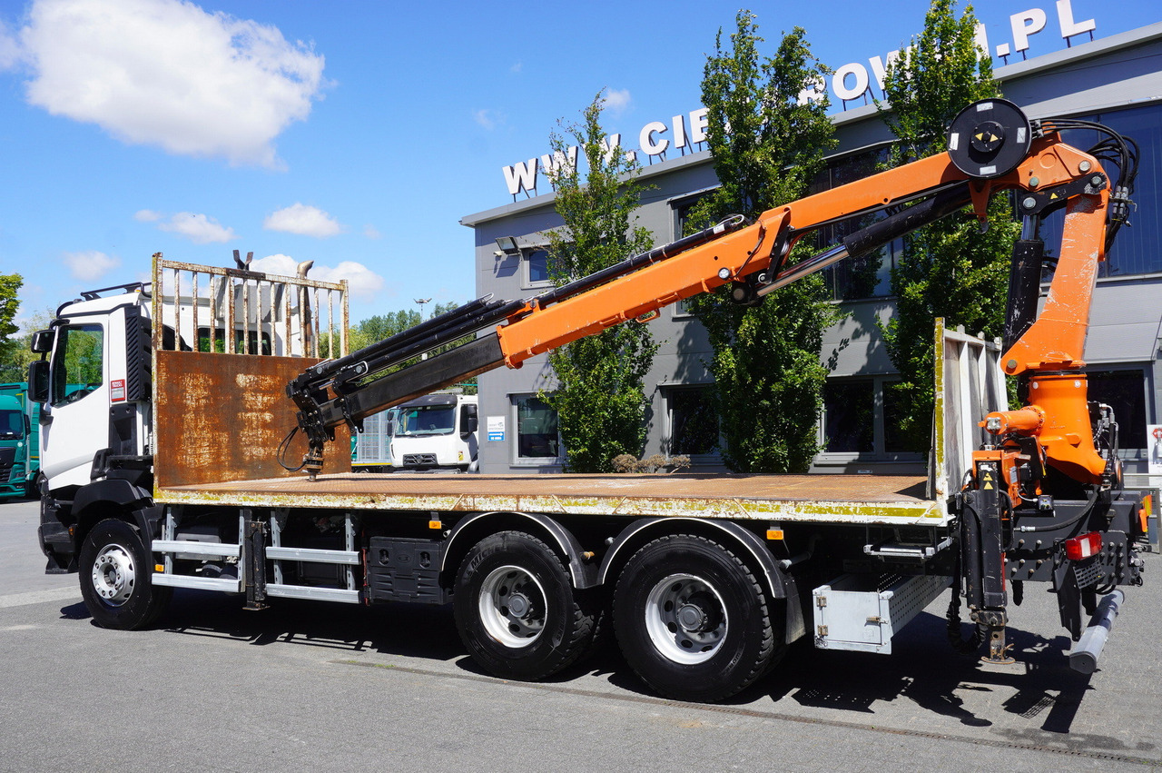 RENAULT C380 Comfort 6x4 / Atlas 6.1 T crane / range 12.3 m - Грузовик бортовой/ Платформа, Автоманипулятор: фото 2 RENAULT C380 Comfort 6x4 / Atlas 6.1 T crane / range 12.3 m - Грузовик бортовой/ Платформа, Автоманипулятор: фото 2