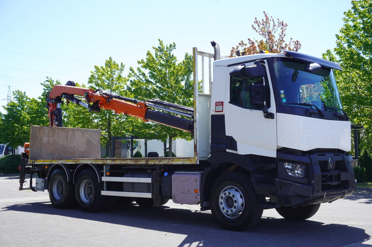 RENAULT C380 Comfort 6x4 / Atlas 6.1 T crane / range 12.3 m - Грузовик бортовой/ Платформа, Автоманипулятор: фото 5 RENAULT C380 Comfort 6x4 / Atlas 6.1 T crane / range 12.3 m - Грузовик бортовой/ Платформа, Автоманипулятор: фото 5