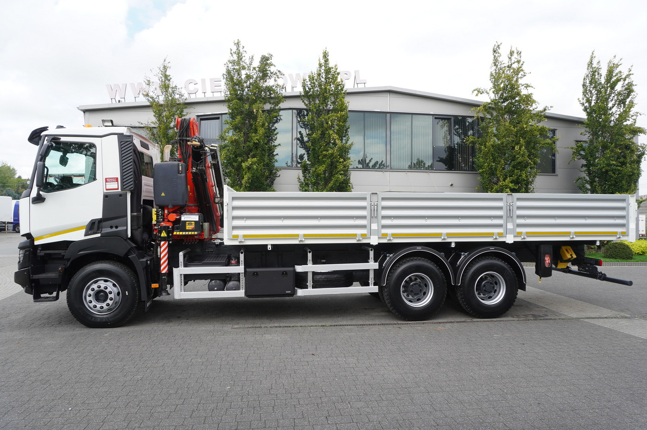 RENAULT K380 6×4 / FASSI F175 crane 7.85 t / 120 thousand km! / 2-sided tipper - Автоманипулятор: фото 5 RENAULT K380 6×4 / FASSI F175 crane 7.85 t / 120 thousand km! / 2-sided tipper - Автоманипулятор: фото 5