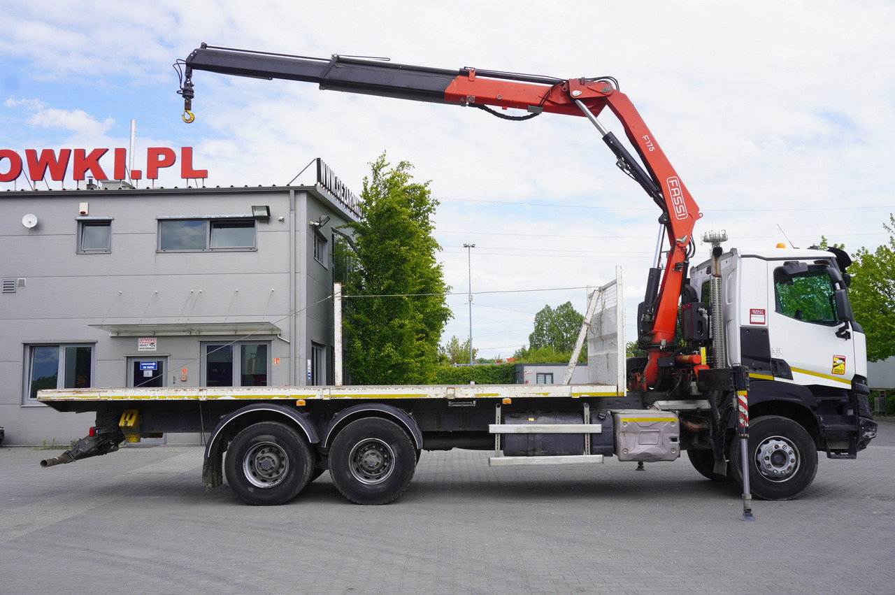 RENAULT K380 6x4 / FASSI F175 crane 7.85 t / 120 thousand km - Грузовик бортовой/ Платформа, Автоманипулятор: фото 5 RENAULT K380 6x4 / FASSI F175 crane 7.85 t / 120 thousand km - Грузовик бортовой/ Платформа, Автоманипулятор: фото 5
