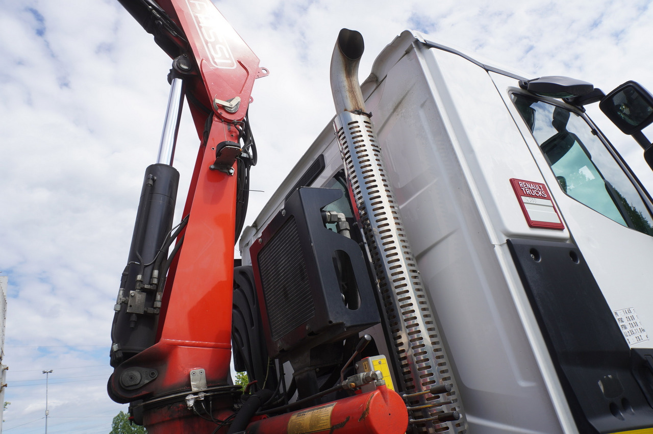 Грузовик бортовой/ Платформа, Автоманипулятор RENAULT K380 6x4 / FASSI F175 crane 7.85 t / 120 thousand km!: фото 15