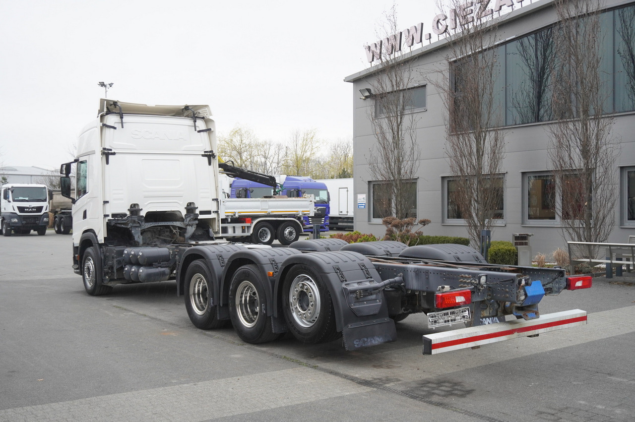 Scania G540 8x4 / Chassis 8.7 m / Steered axle / 2021 - Автоманипулятор: фото 4 Scania G540 8x4 / Chassis 8.7 m / Steered axle / 2021 - Автоманипулятор: фото 4