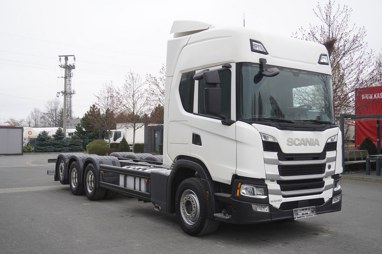 Scania G540 8x4 / Chassis 8.7 m / Steered axle / 2021 - Грузовик-шасси: фото 1 Scania G540 8x4 / Chassis 8.7 m / Steered axle / 2021 - Грузовик-шасси: фото 1