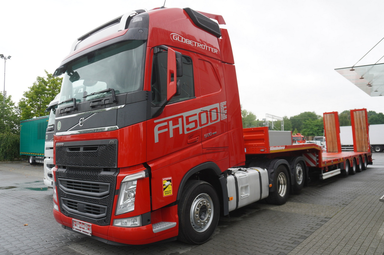 VOLVO FH 500 / BRAND-NEW Kässbohrer LB3E low-bed semi-trailer / 500 HP - Автовоз: фото 2 VOLVO FH 500 / BRAND-NEW Kässbohrer LB3E low-bed semi-trailer / 500 HP - Автовоз: фото 2
