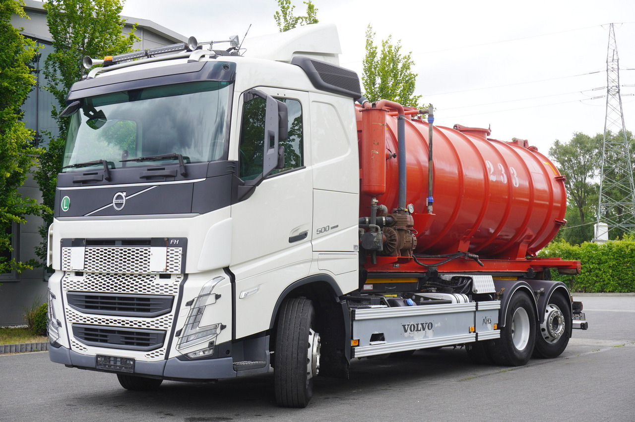 VOLVO Volvo FH 500 / Septic barrel 13000 l / Hook lift 21 t / 2022 / 3rd axle steered / 2 units - Цистерна для жидкого навоза: фото 2 VOLVO Volvo FH 500 / Septic barrel 13000 l / Hook lift 21 t / 2022 / 3rd axle steered / 2 units - Цистерна для жидкого навоза: фото 2