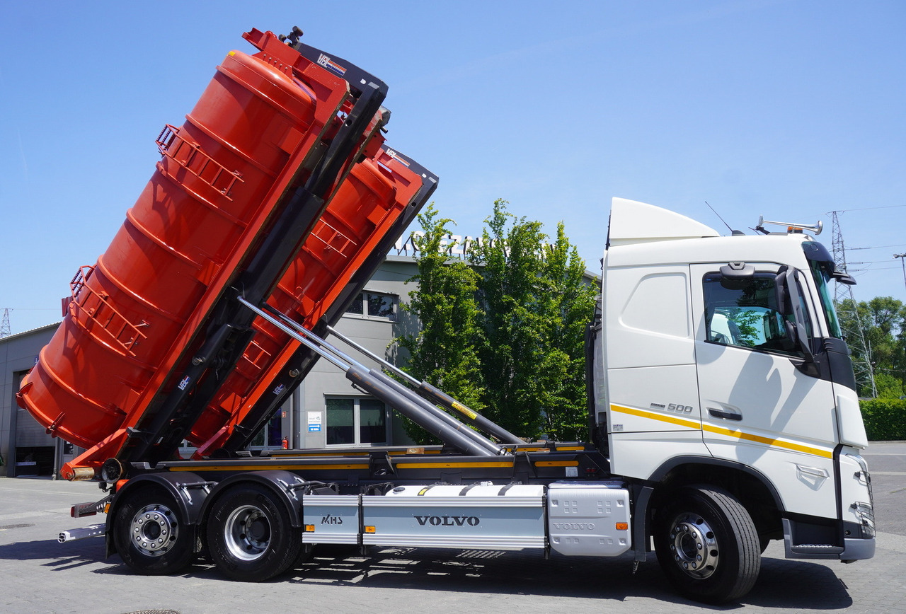 VOLVO Volvo FH 500 / Septic barrel 13000 l / Hook lift 21 t / 2022 / 3rd axle steered / 2 units - Цистерна для жидкого навоза: фото 5 VOLVO Volvo FH 500 / Septic barrel 13000 l / Hook lift 21 t / 2022 / 3rd axle steered / 2 units - Цистерна для жидкого навоза: фото 5