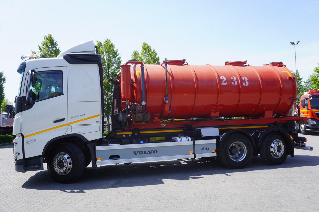 VOLVO Volvo FH 500 / Septic barrel 13000 l / Hook lift 21 t / 2022 / 3rd axle steered / 2 units - Цистерна для жидкого навоза: фото 3 VOLVO Volvo FH 500 / Septic barrel 13000 l / Hook lift 21 t / 2022 / 3rd axle steered / 2 units - Цистерна для жидкого навоза: фото 3