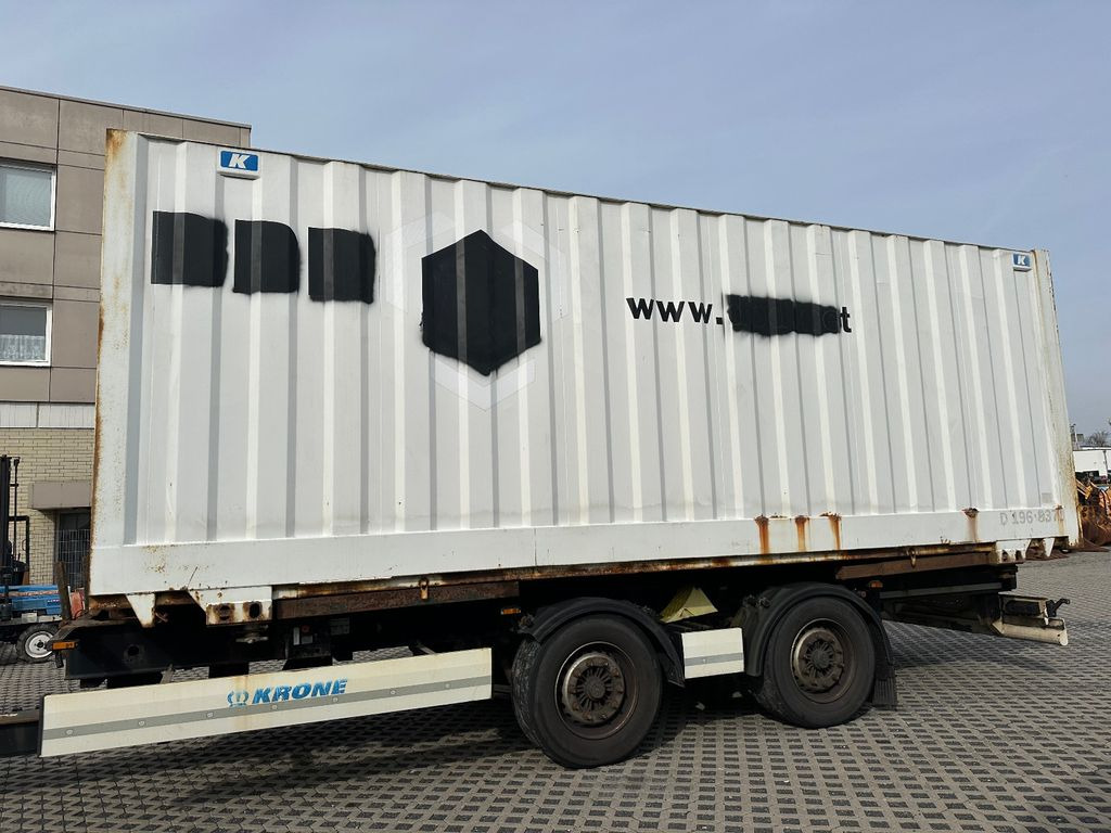 Krone ZZ 18- BDF Containerchassi Scheibenbremsen - - Прицеп-контейнеровоз/ Сменный кузов: фото 4 Krone ZZ 18- BDF Containerchassi Scheibenbremsen - - Прицеп-контейнеровоз/ Сменный кузов: фото 4