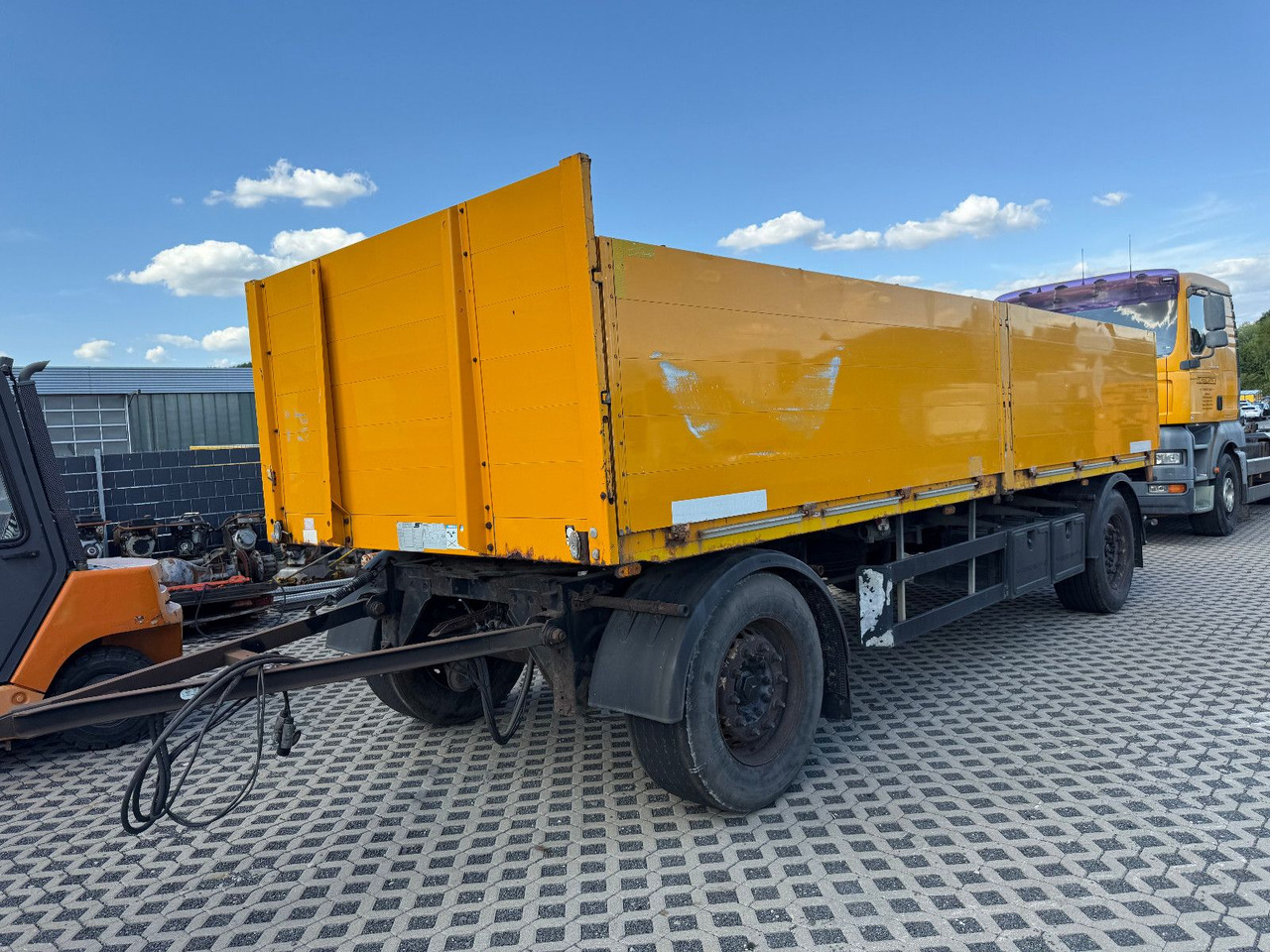 Прицеп бортовой/ Платформа Schwarzmüller T 202 L: 6500 mm: фото 1