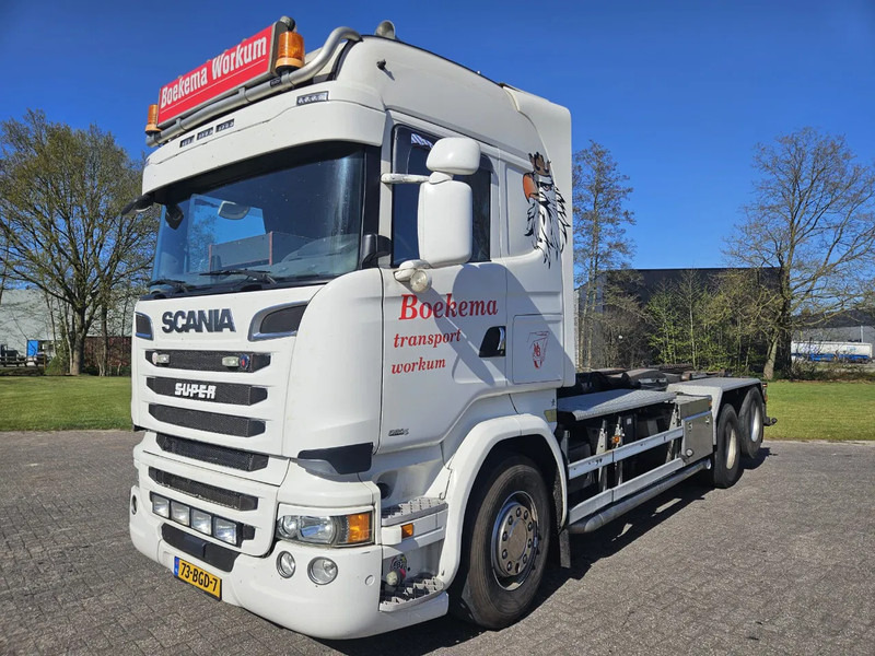 Scania R520 6X2 Retarder King o/t Road V8 - Грузовик-контейнеровоз/ Сменный кузов: фото 1 Scania R520 6X2 Retarder King o/t Road V8 - Грузовик-контейнеровоз/ Сменный кузов: фото 1