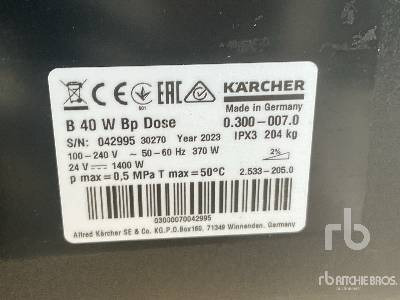 KAERCHER B40 W Walk-Behind Electric Dryer - Промышленная подметальная машина: фото 5 KAERCHER B40 W Walk-Behind Electric Dryer - Промышленная подметальная машина: фото 5