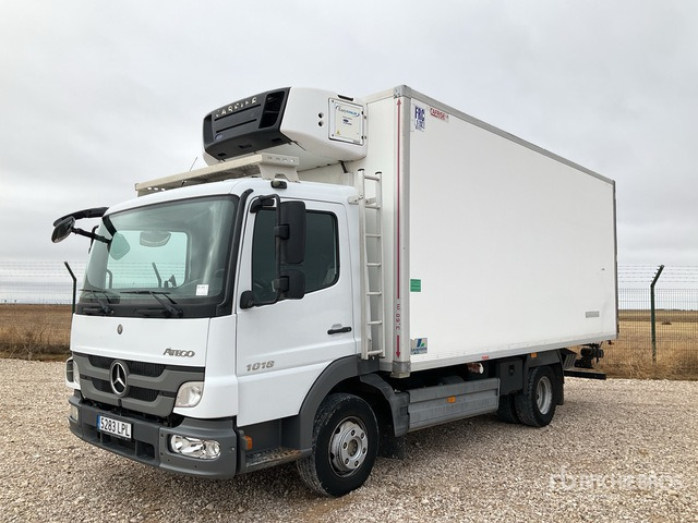 2012 Mercedes-Benz Atego 1018 4x2 Refrigerated Truck - Рефрижератор: фото 2 2012 Mercedes-Benz Atego 1018 4x2 Refrigerated Truck - Рефрижератор: фото 2
