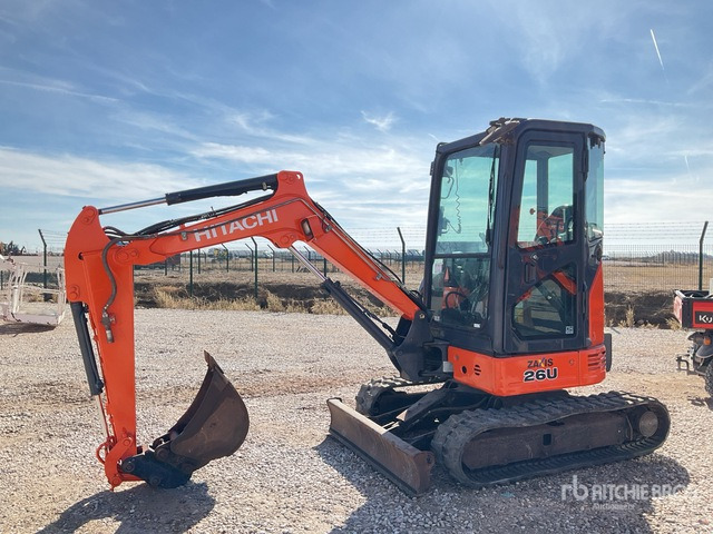 2016 Hitachi ZX26U-5 Mini Excavator: <6.6t - Мини-экскаватор: фото 1 2016 Hitachi ZX26U-5 Mini Excavator: <6.6t - Мини-экскаватор: фото 1