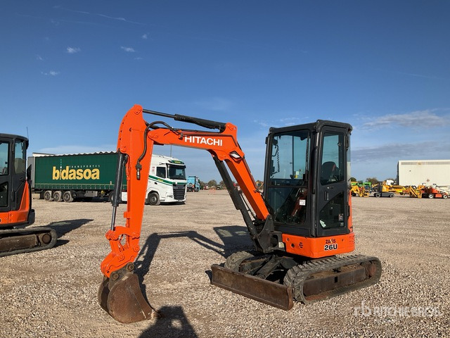 2016 Hitachi ZX26U-5 Mini Excavator: <6.6t - Мини-экскаватор: фото 1 2016 Hitachi ZX26U-5 Mini Excavator: <6.6t - Мини-экскаватор: фото 1