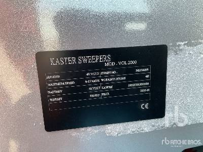 KASTER VOL-2000 Electric (Unused) - Промышленная подметальная машина: фото 5 KASTER VOL-2000 Electric (Unused) - Промышленная подметальная машина: фото 5