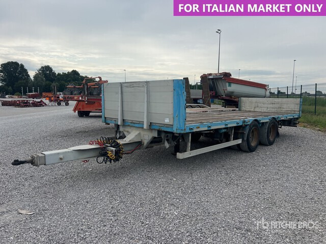 2002 Pezzaioli BC22G/20 T/A Trailer :Misc. Trailer - Прицеп бортовой/ Платформа: фото 2 2002 Pezzaioli BC22G/20 T/A Trailer :Misc. Trailer - Прицеп бортовой/ Платформа: фото 2