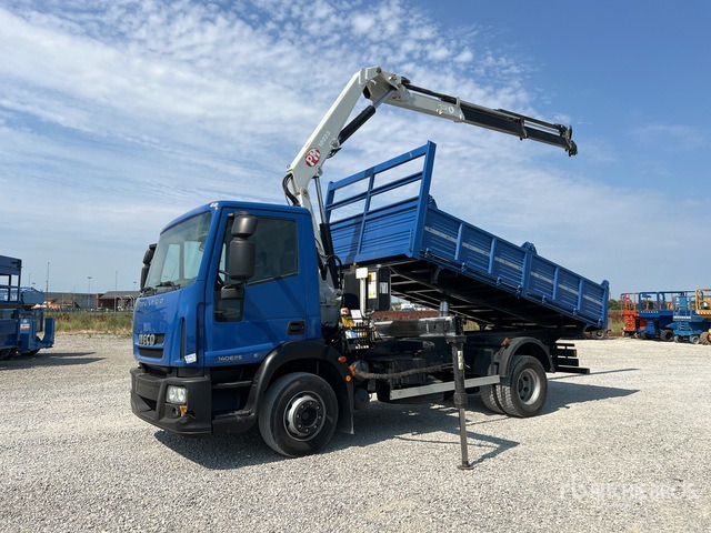 2009 Iveco Eurocargo 140E25 2002 PM Serie 10 on 4x2 Dump Truck with Crane - Косилка-измельчитель/ Мульчер: фото 2 2009 Iveco Eurocargo 140E25 2002 PM Serie 10 on 4x2 Dump Truck with Crane - Косилка-измельчитель/ Мульчер: фото 2