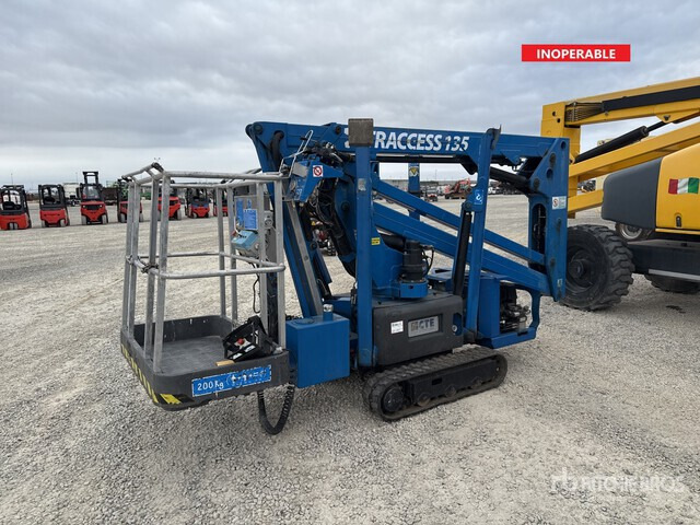 2015 CTE Traccess 135 Crawler (Inoperable) Articulating Boom Lift - Коленчатый подъемник: фото 1 2015 CTE Traccess 135 Crawler (Inoperable) Articulating Boom Lift - Коленчатый подъемник: фото 1