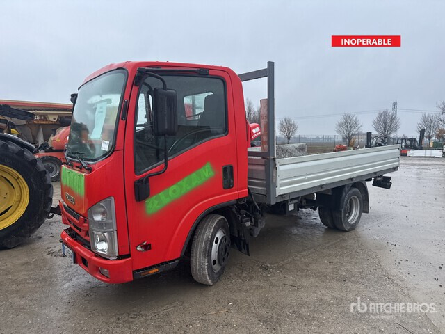2019 Isuzu (Inoperable) Flatbed Truck - Грузовик бортовой/ Платформа: фото 1 2019 Isuzu (Inoperable) Flatbed Truck - Грузовик бортовой/ Платформа: фото 1