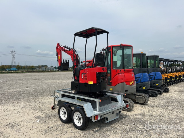 2025 JPC HT12 on 2025 ZB20105 Trailer (Unused) Mini Excavator: <6.6t - Мини-экскаватор: фото 4 2025 JPC HT12 on 2025 ZB20105 Trailer (Unused) Mini Excavator: <6.6t - Мини-экскаватор: фото 4