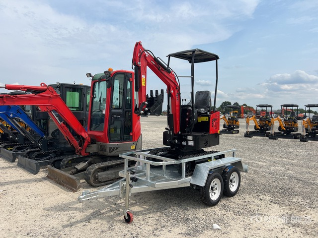 2025 JPC HT12 on 2025 ZB20105 Trailer (Unused) Mini Excavator: <6.6t - Мини-экскаватор: фото 2 2025 JPC HT12 on 2025 ZB20105 Trailer (Unused) Mini Excavator: <6.6t - Мини-экскаватор: фото 2