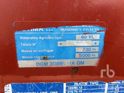STIMA 60VL S/A Side Dump Agricultural Trailer - Сельскохозяйственный прицеп: фото 5 STIMA 60VL S/A Side Dump Agricultural Trailer - Сельскохозяйственный прицеп: фото 5