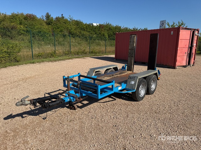 1995 Moiroud TR2000A T/A Remorque 2 Essieux Equipment Trailer - Низкорамный прицеп: фото 1 1995 Moiroud TR2000A T/A Remorque 2 Essieux Equipment Trailer - Низкорамный прицеп: фото 1